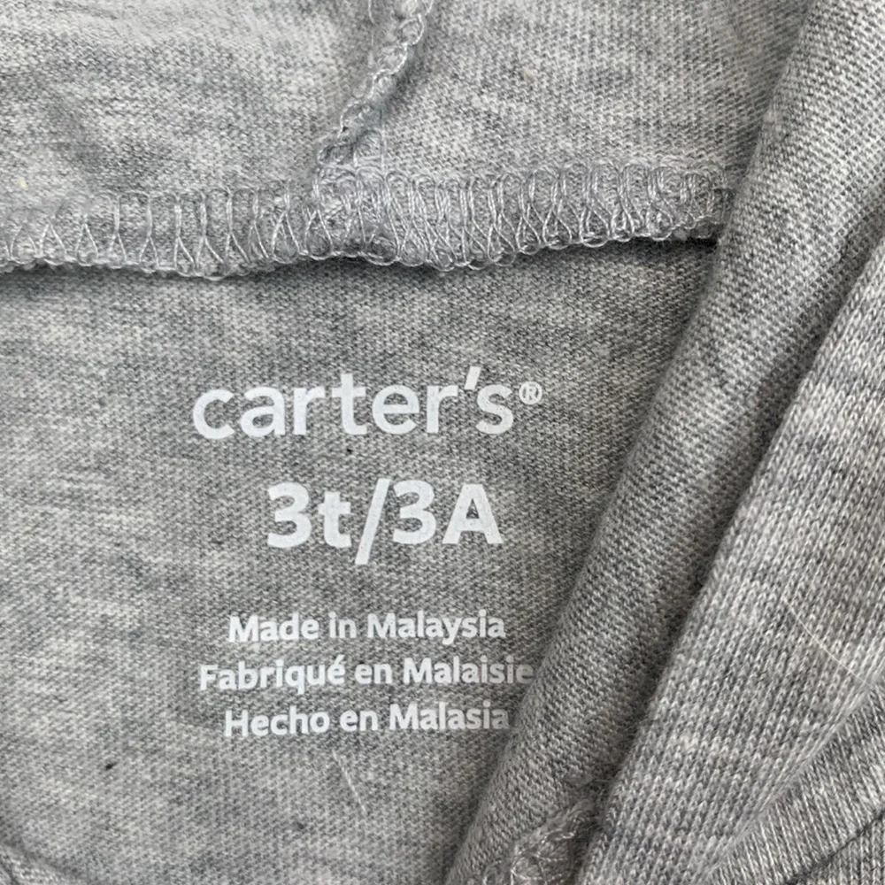 Carter's Toddler Girls Heart Hooded Top Size 3T